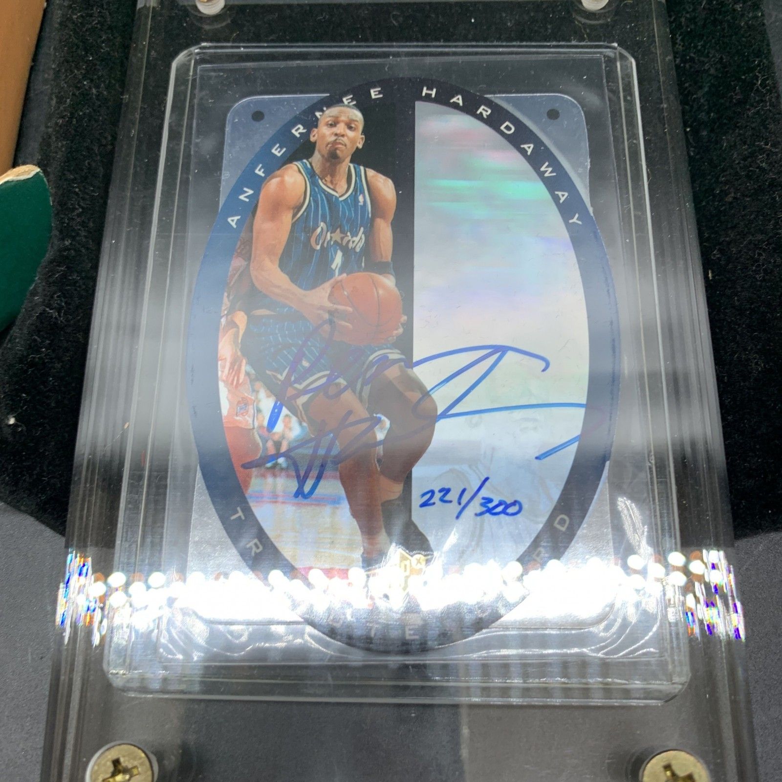 HARDAWAY ハーダウェイ　レア L324 レア 3D Insert 1996 Upper Deck SPX Tribute Anfernee