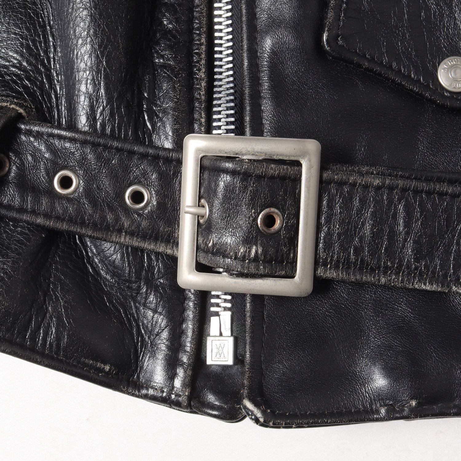 【80～90s バイカータグ 36】ショット 618 ライダース ジャケット schott ショット 80s~90s バイカー パーフェクト タグ 618