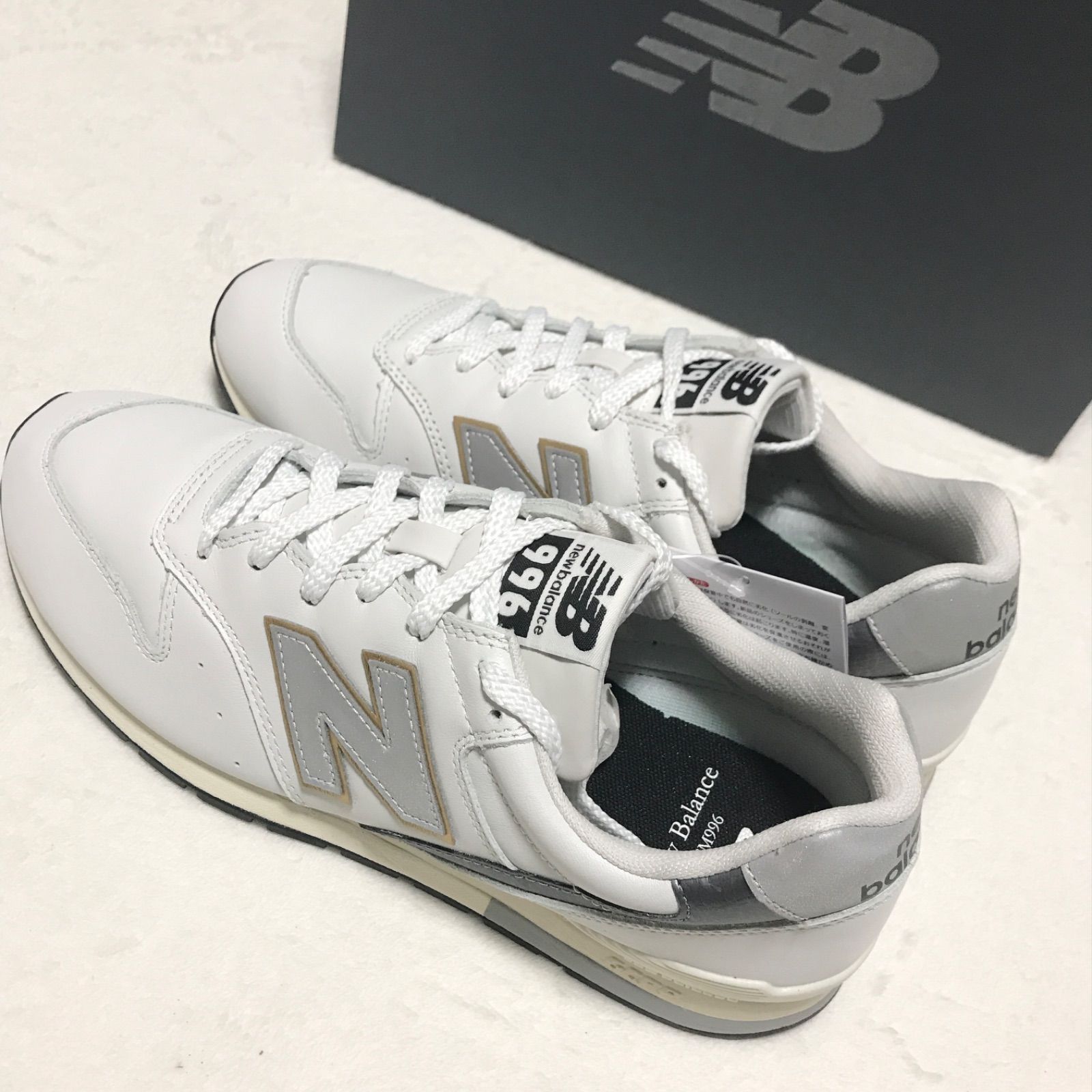 new balanceニューバランス スニーカー 本革 レザー CM996RJ2 メンズ28cm 新品未使用タグ付き箱有り