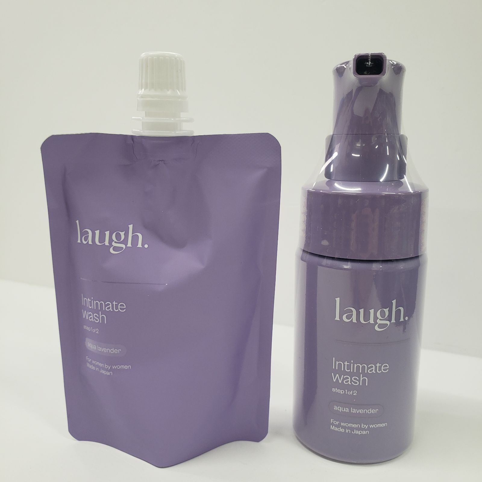 laugh. インティメイトクリームとウォッシュ ピュアムスク各2個 laugh