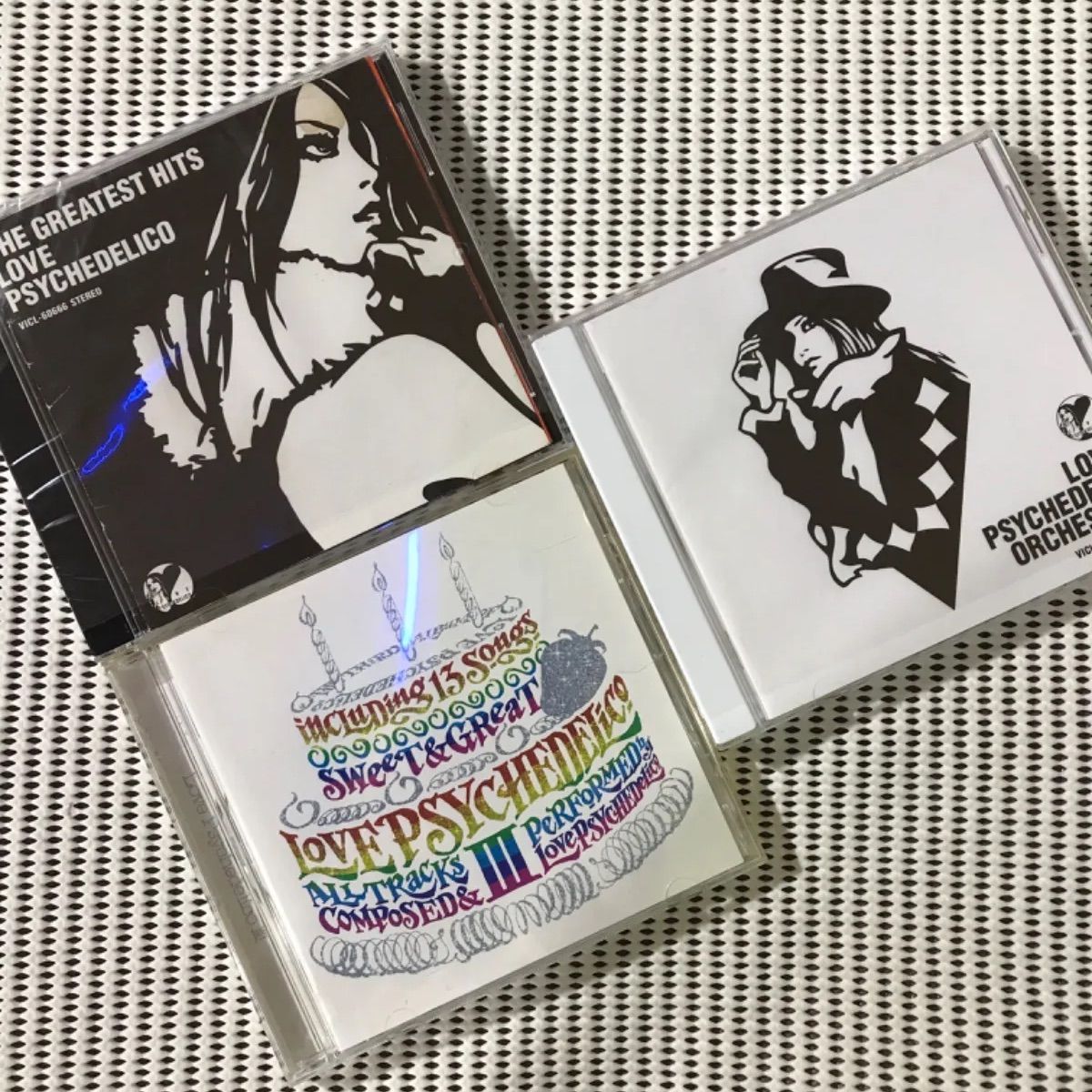 LOVE PSYCHEDELICOアルバム3点 📀『THE GREATEST HITS』📀 『LOVE