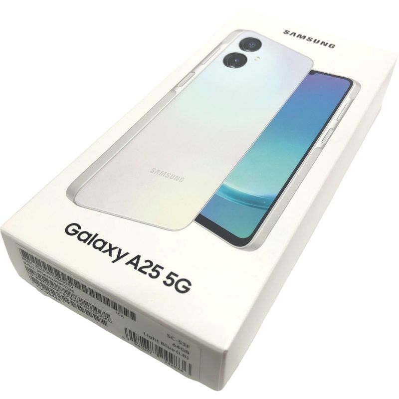 Samsung Galaxy A25 5G 本体 ライトブルー　ドコモ版 Galaxy A SIMフリー A25 5G SC-53F ライトブルー [Light Blue