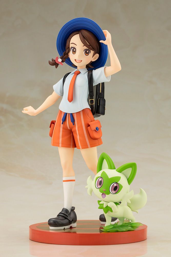 【新品未開封】ポケモン フィギュア アオイ ニャオハ スカーレットバイオレット ポケモンSV」よりフィギュア「ARTFX J アオイ with ニャオハ
