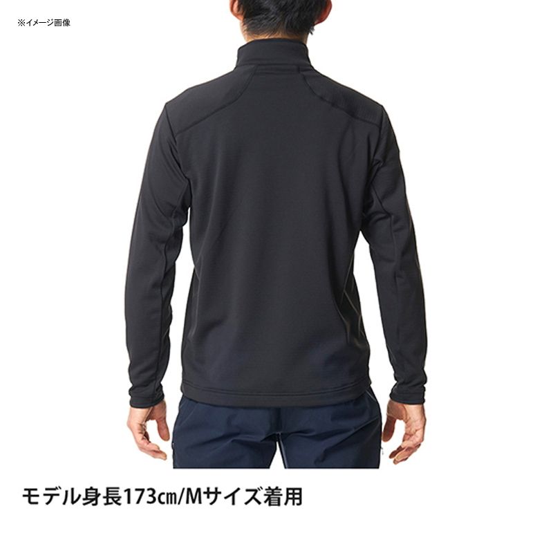 トップス(メンズ) ファイントラック ドラウトクロー ジップネック