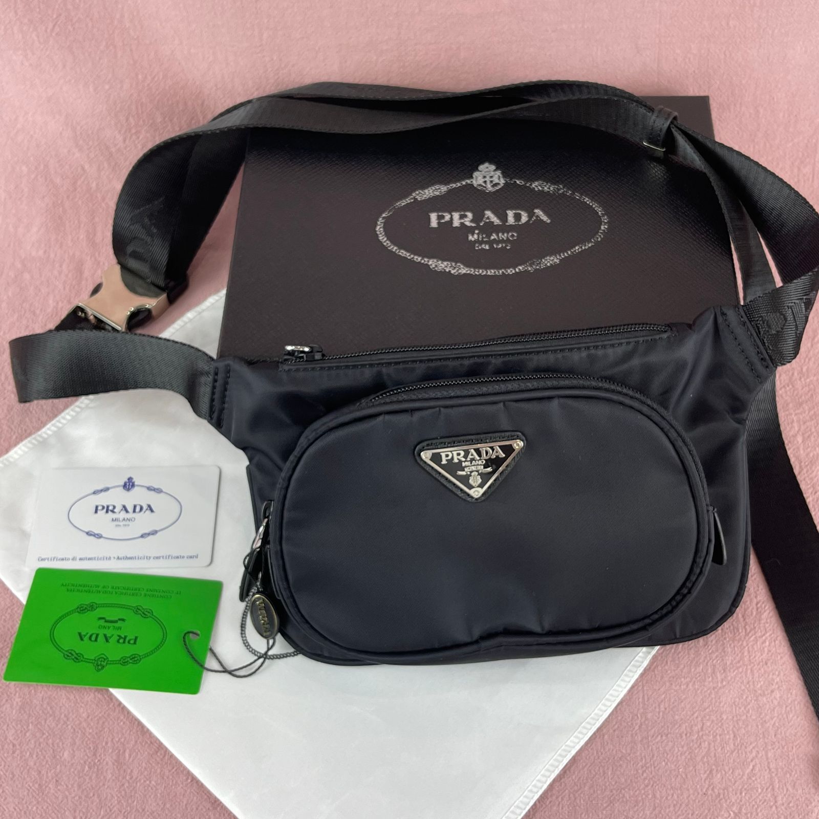 PRADA プラダ ナイロン Re-Nylon ベルトバッグ ショルダーバッグ - メルカリ