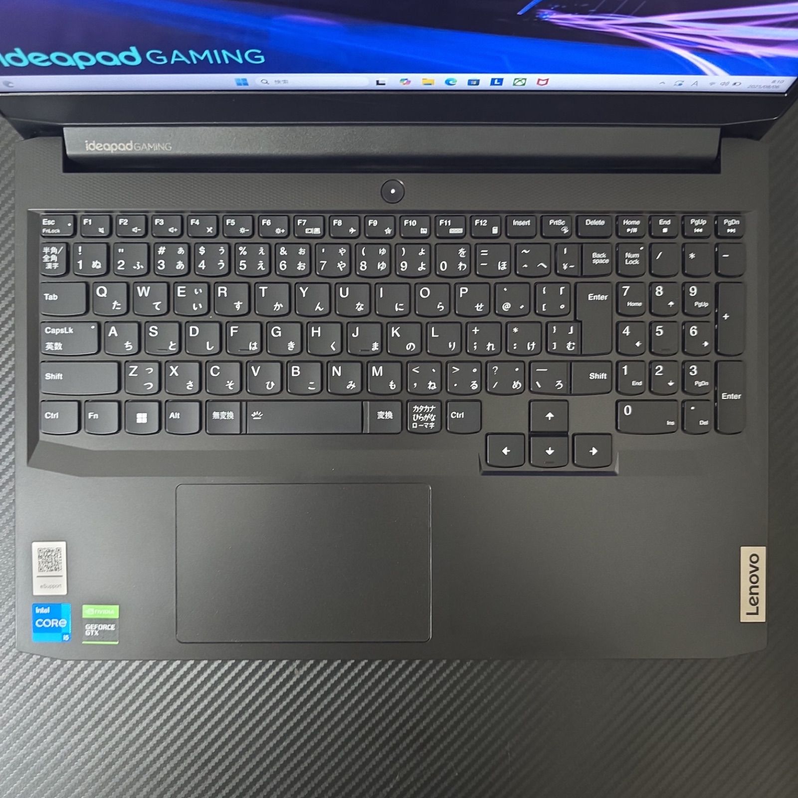 ゲーミングPC ideapad Gaming 第11世代i5 16GB/512GB GTX1650