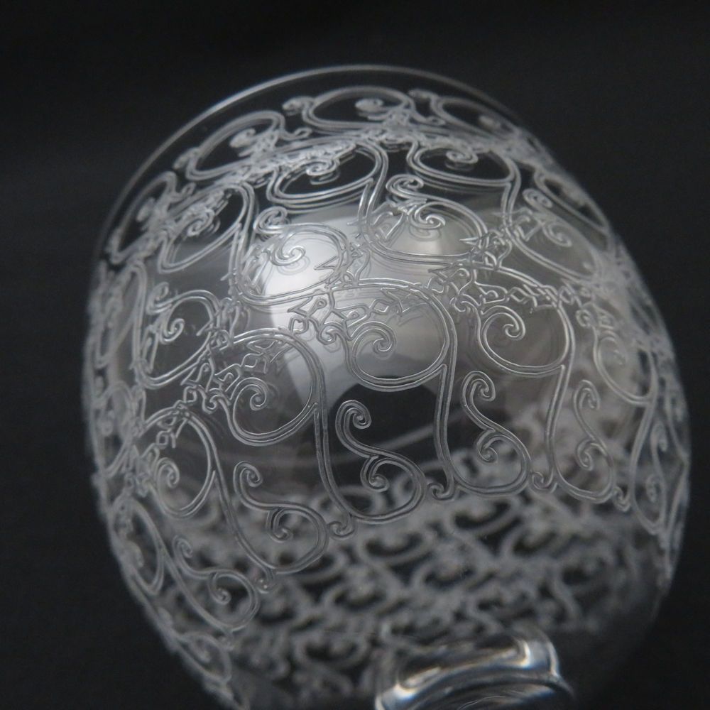 暖かい Baccarat バカラ ローハン ワイングラス 高さ8.5cm SM4714D2 本日限定全品送料無料！