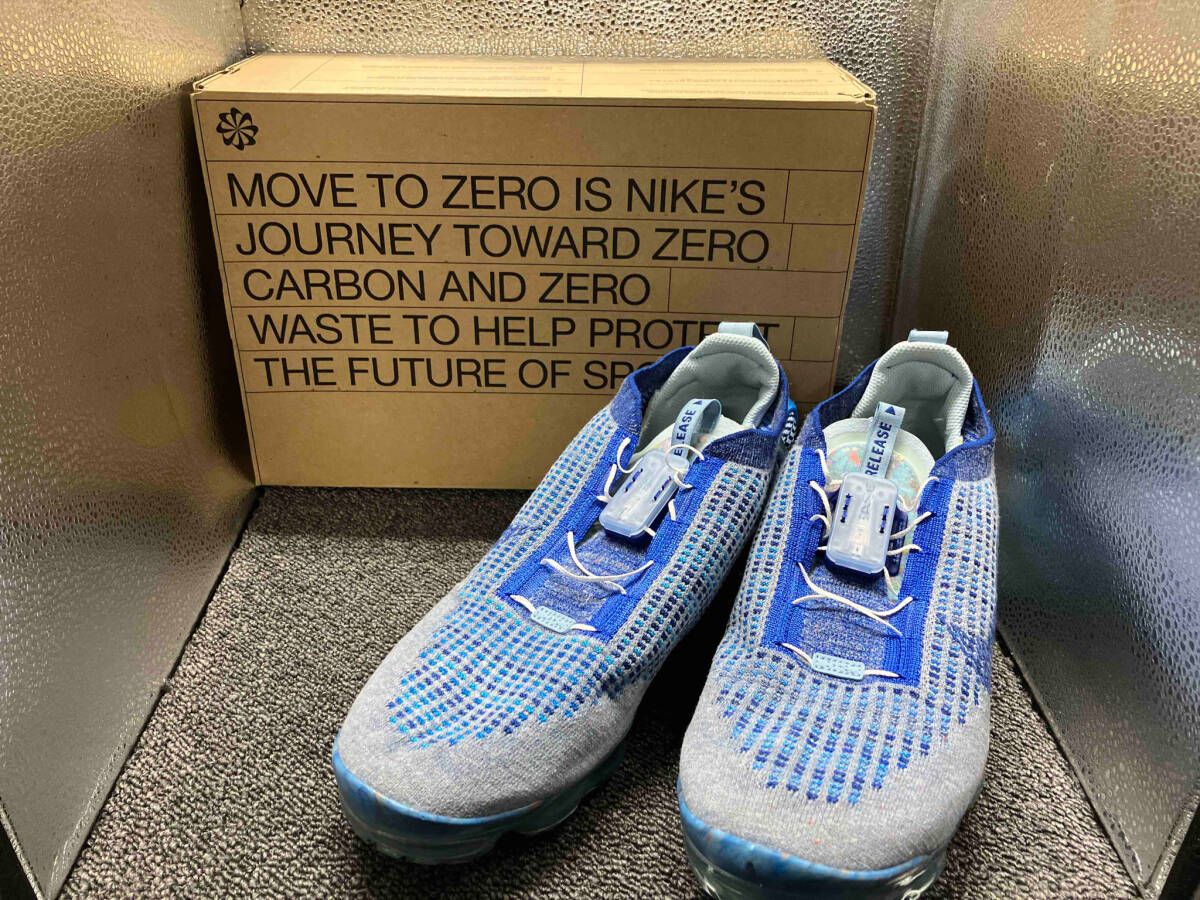 NIKE ナイキ CT1823-400 Air VaporMax 2020 Flyknit エア ヴェイパーマックス 2020 フライニット サイズ30cm ブルー 青 スニーカー