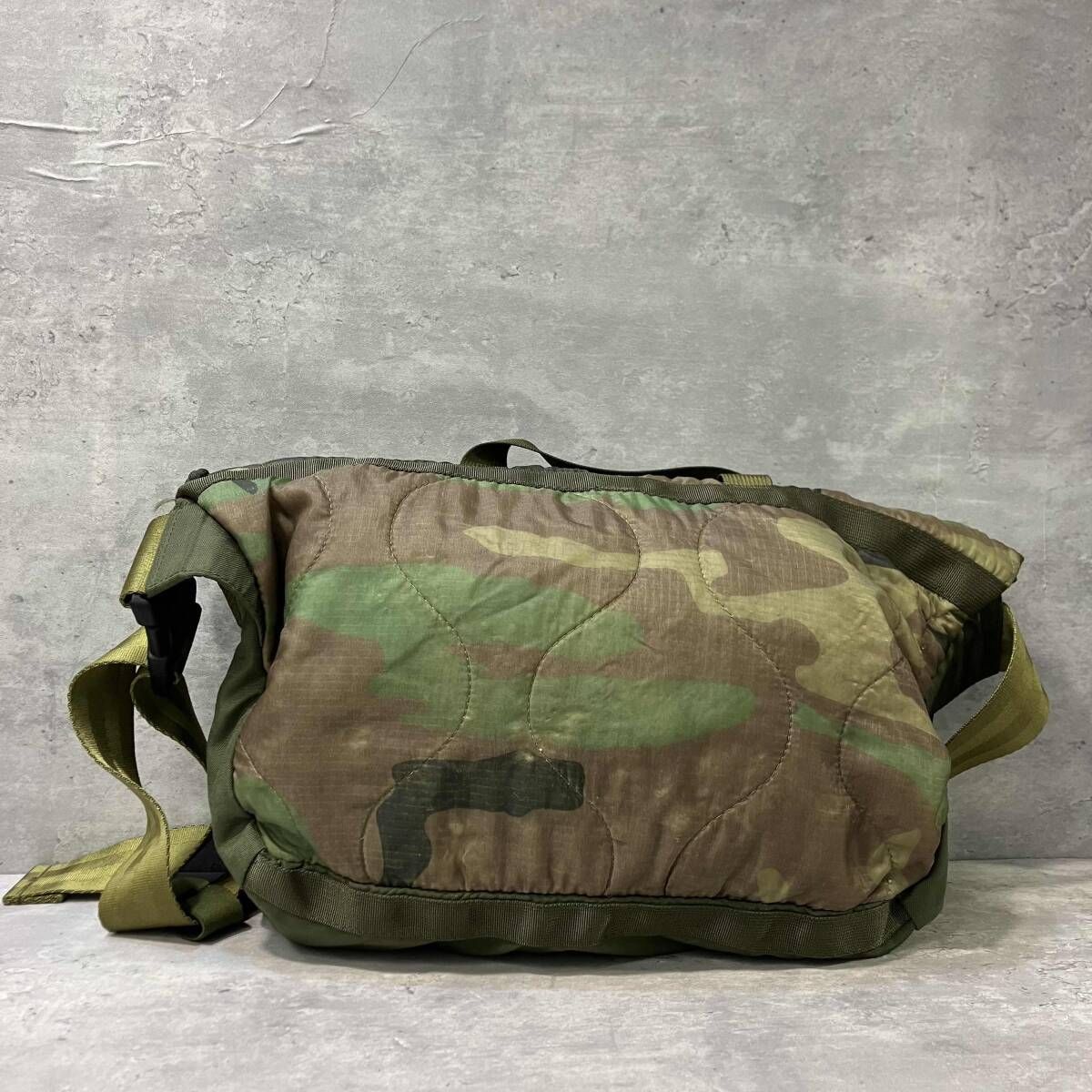 BRIEFING FUSION FLAPPER ショルダーバッグ グリーン ブリーフィング