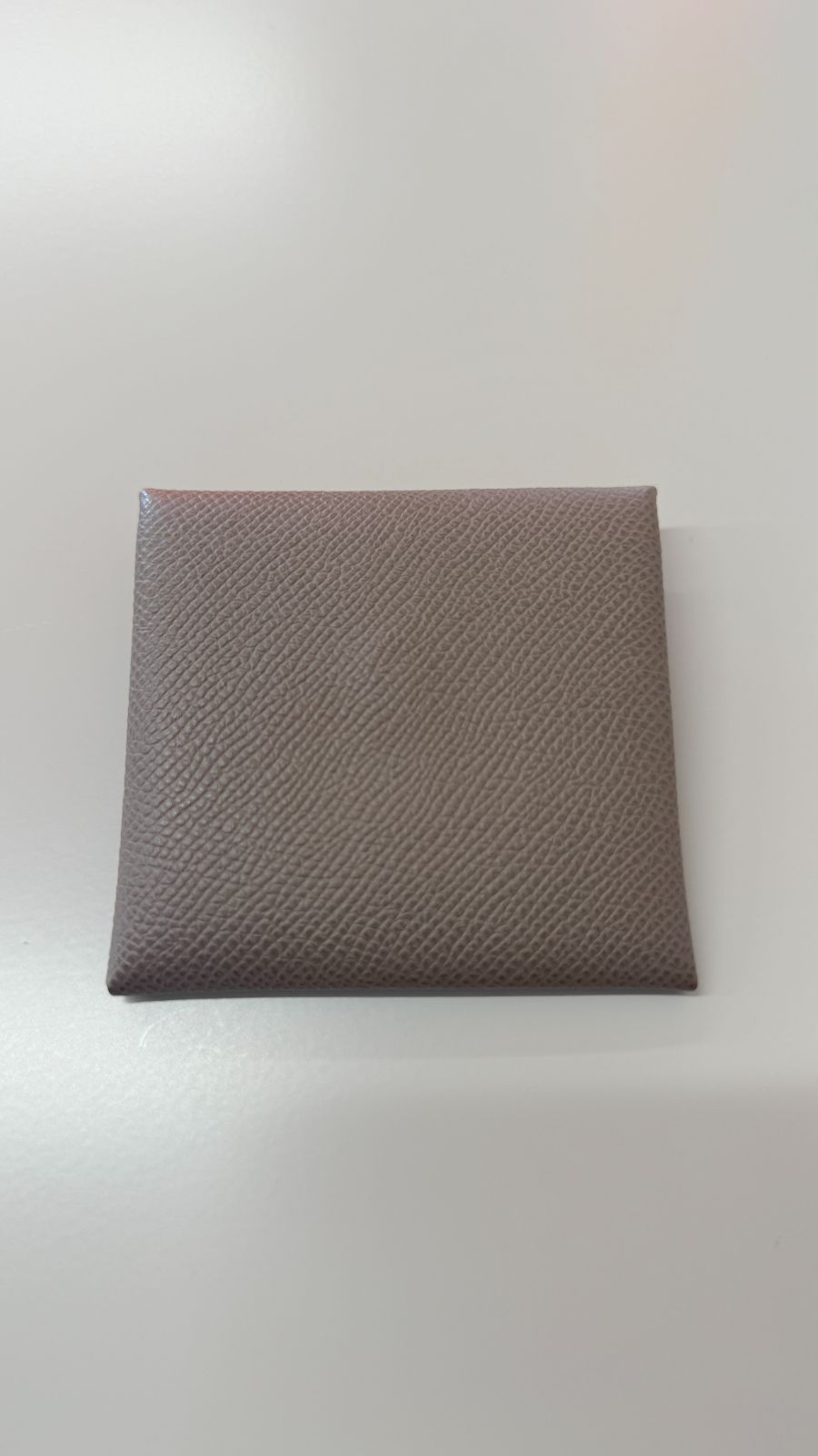 エルメス　バスティア　エトゥープ 新品未使用】Hermes エルメス バスティア コインケース