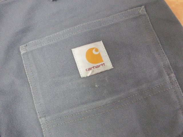 日本未入荷 カーハート carhartt ワークパンツ 34X32サイズ グレー 無地 パンツ