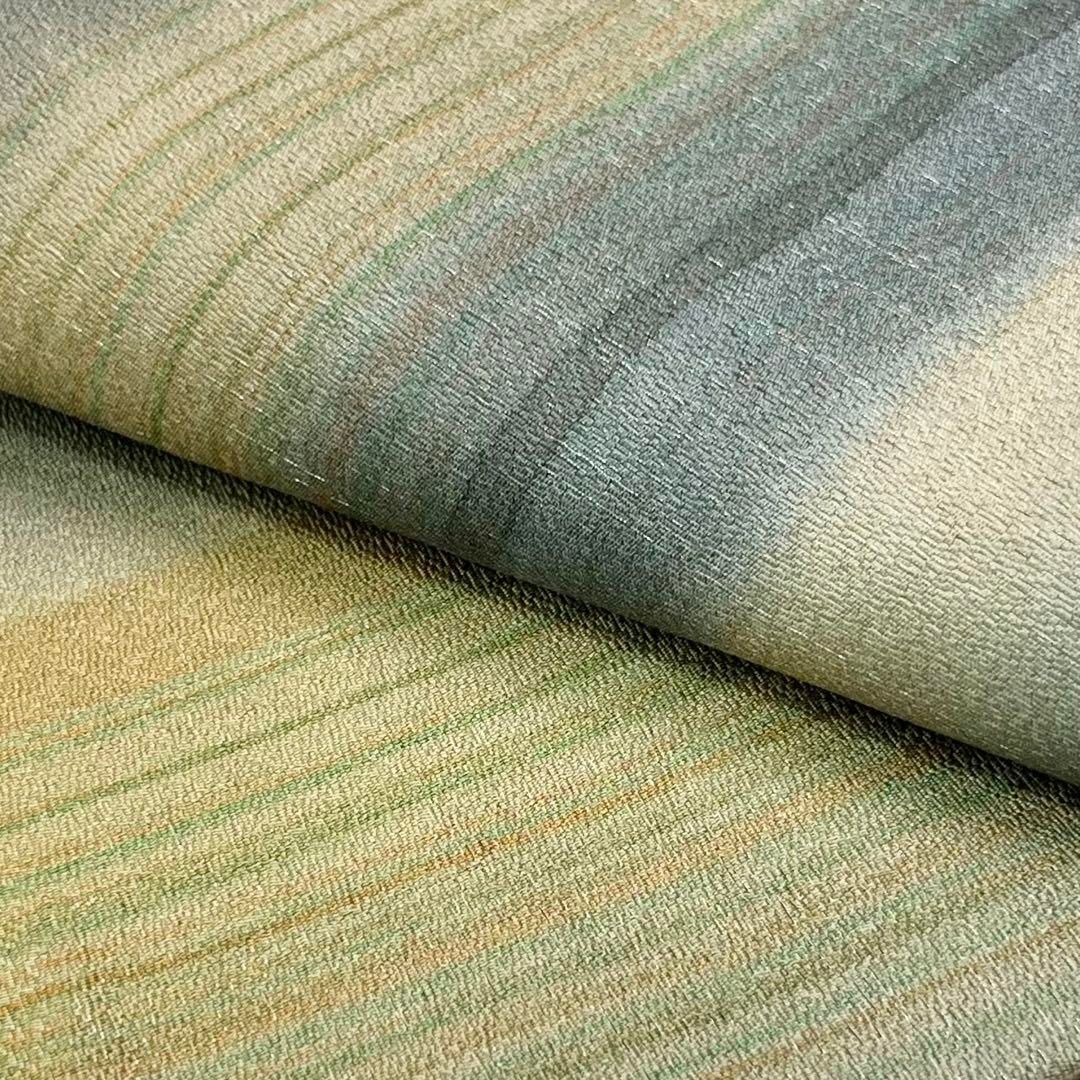 袋帯 斉藤三才 美しい染色 縦縞模様 グラデーション O-4249 - メルカリ 