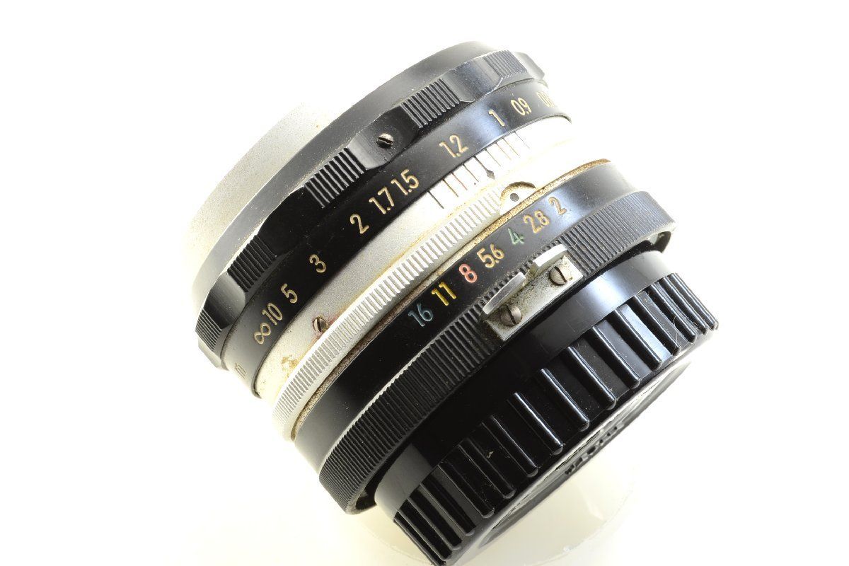 希少 レンズ Nikon F 5cm f2 「PAT. PEND.」 オンライン ストア