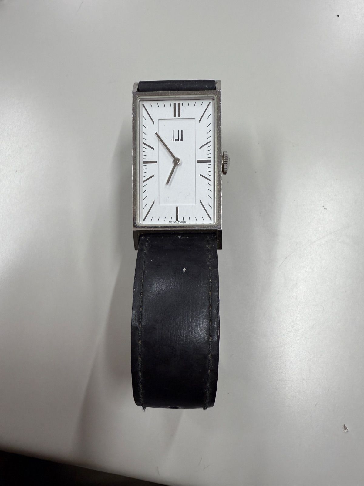 1円～ 美品 本物 人気 DUNHILL ダンヒル ウェイファー 8036 革