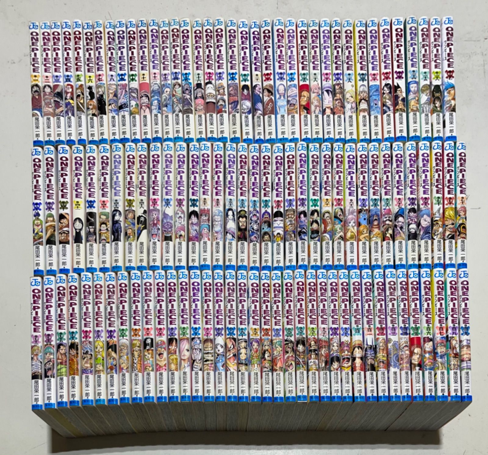 ONE PIECE　ワンピース コミック 1～最新109巻セット+豪華おまけ付き！ 尾田栄一郎 集英社