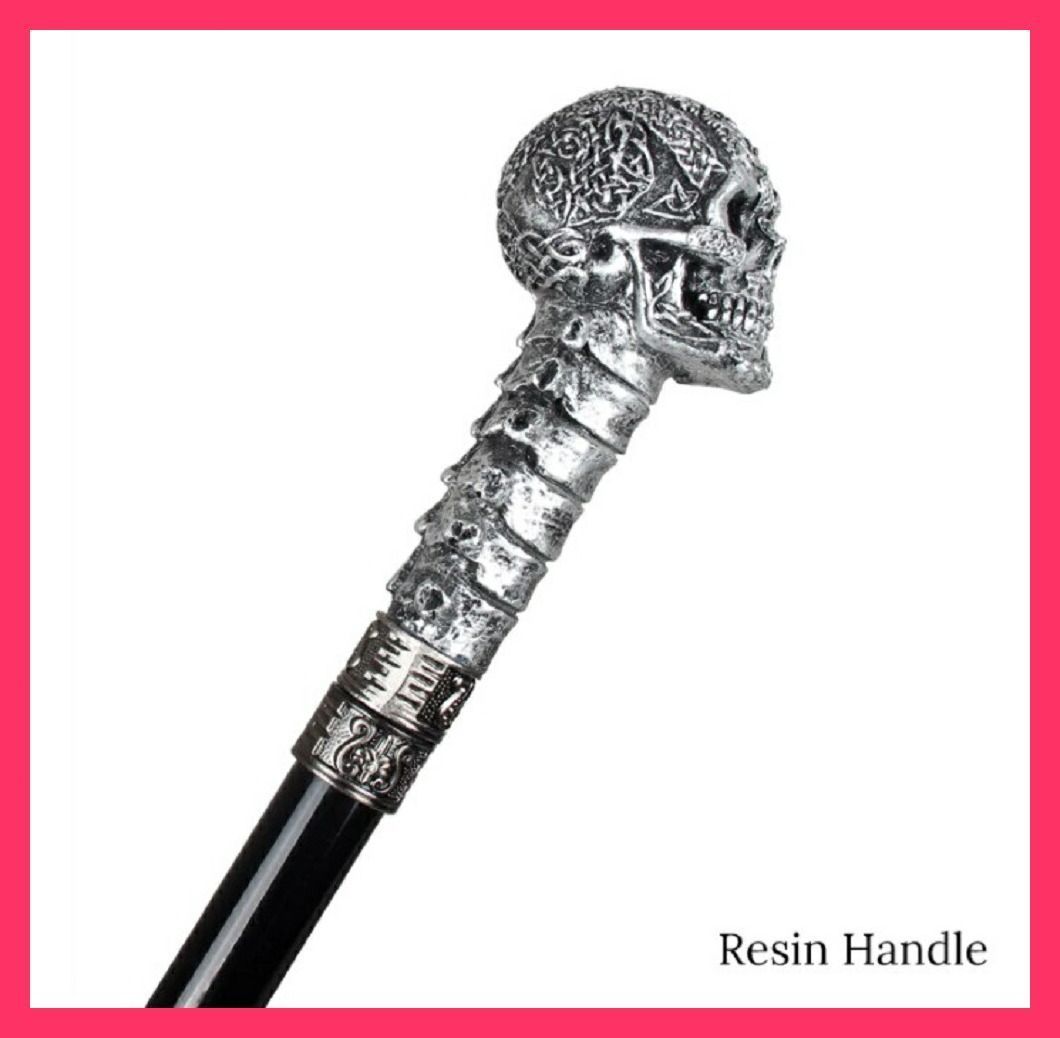 スタッフおすすめ 杖 魔王 ドクロ スカル 頭蓋骨 つえ デビル 骨 ス ドクロ スピード発送魔王 悪魔 スカル 悪魔 おすすめ お