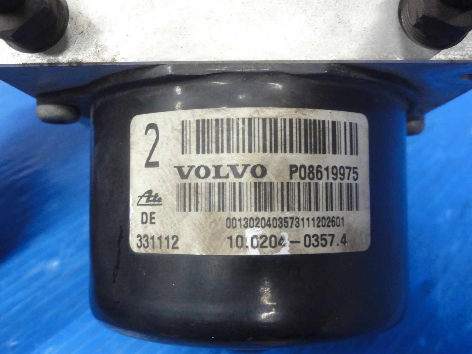 ☆平成14年車 TA-SB5244AWL ボルボ V70 ABSアクチュエーター 純正 動作 