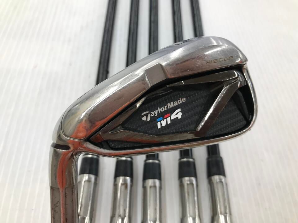 テーラーメイドM4アイアン右用6本セット(#5-PW) FUBUKI TM6 R 最短翌日発送】M4 | R | FUBUKI TM6 | 中古 | アイアンセット