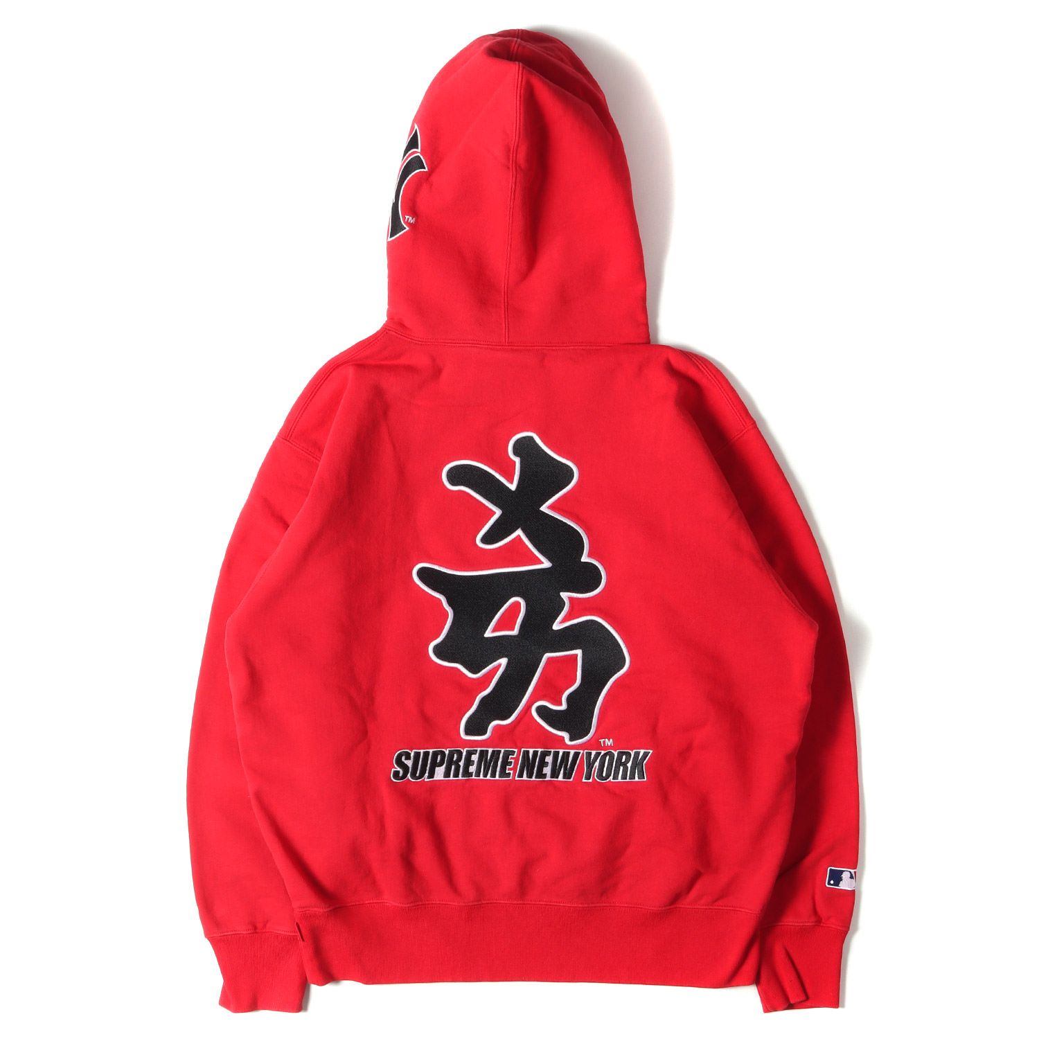 Supreme Sロゴパーカー　赤色 シュプリーム SUPREME S logo Hoodie Red ロゴパーカー プル