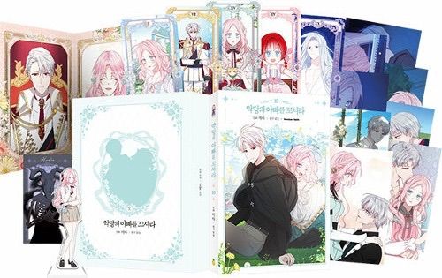 韓国版 漫画 初版 悪党のお父様、私と結婚してください 10巻 限定版 アクリルスタンド piccomics