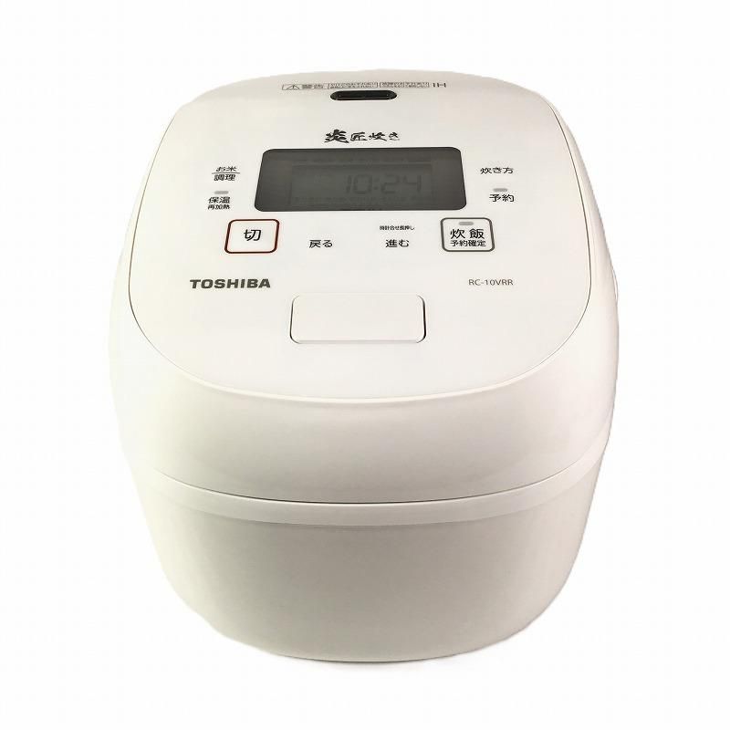 TOSHIBA 東芝 炊飯器 IH式炊飯器 炎匠炊き RC-10VRR
