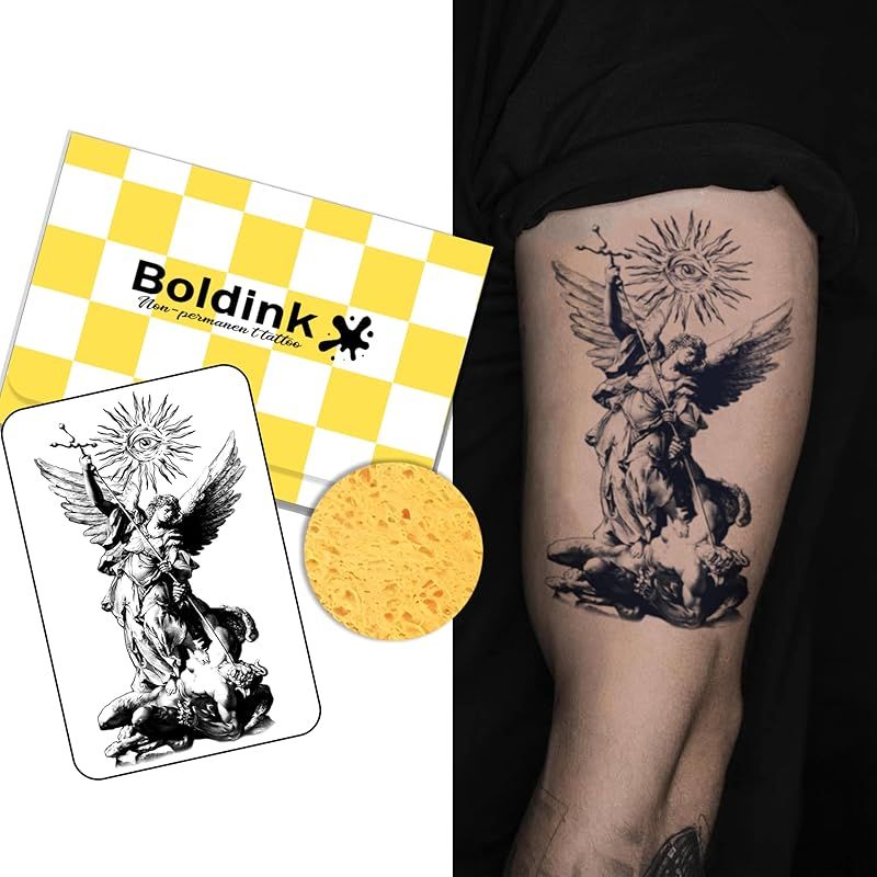 新品】 Boldink タトゥーシール 半永久的 ジャグアタトゥー 2枚セット