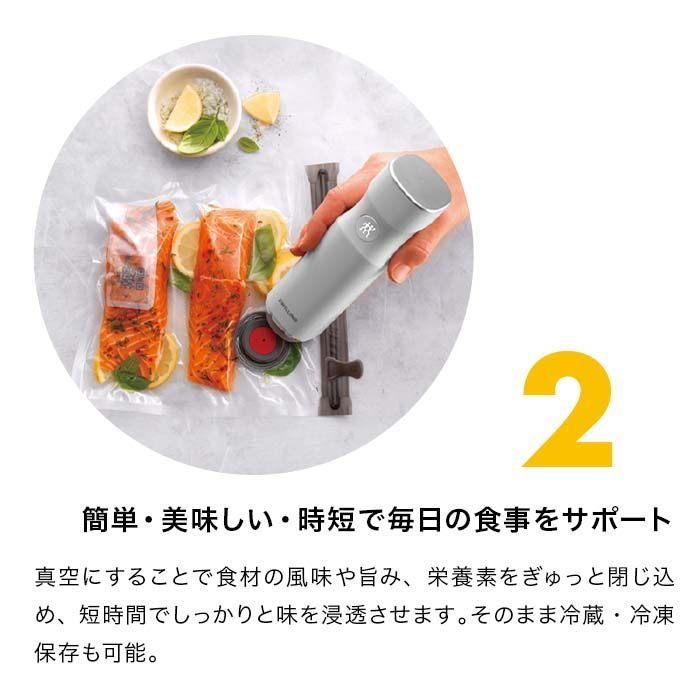 Zwilling ツヴィリング 「 フレッシュ & セーブ 真空パック機 スターター7点セット プラスチックコンテナM/L付属 」真空 パック ポンプ  保存 Fresh & Save まとめ買い 作り置き ランチボックス 保存容器 バキューム ポンプ セット - メルカリ