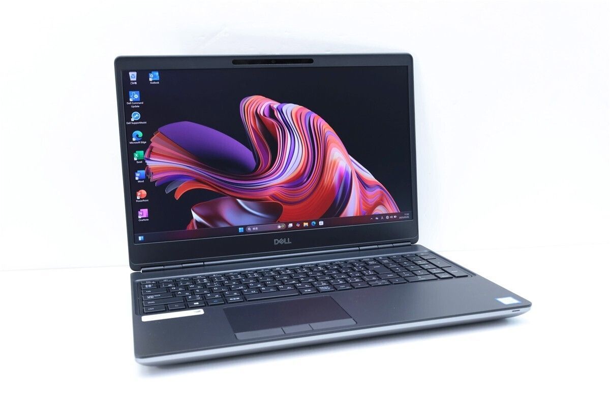 美品・4K液晶 DELL Precision 7550 Xeon W-10885M☆メモリ64GB
