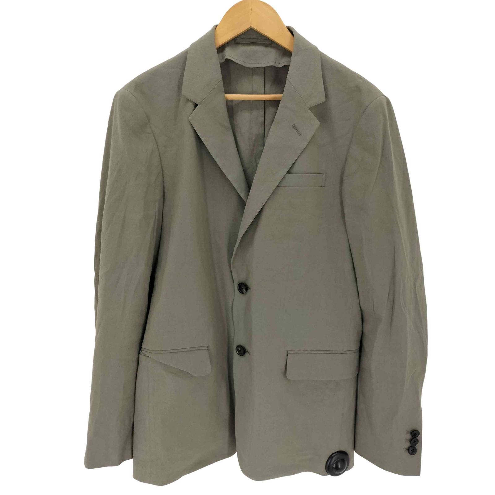 トゥモローランド TOMORROWLAND ストレッチリネン シングルブレス