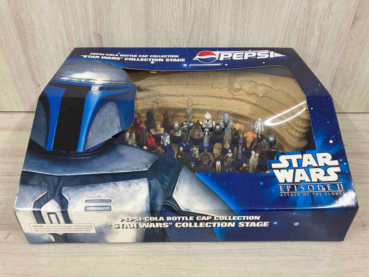 ★スターウォーズ エピソードII ボトルキャップ  ステージコレクション スター・ウォーズ エピソードⅡ コレクションステージ＆ボトル