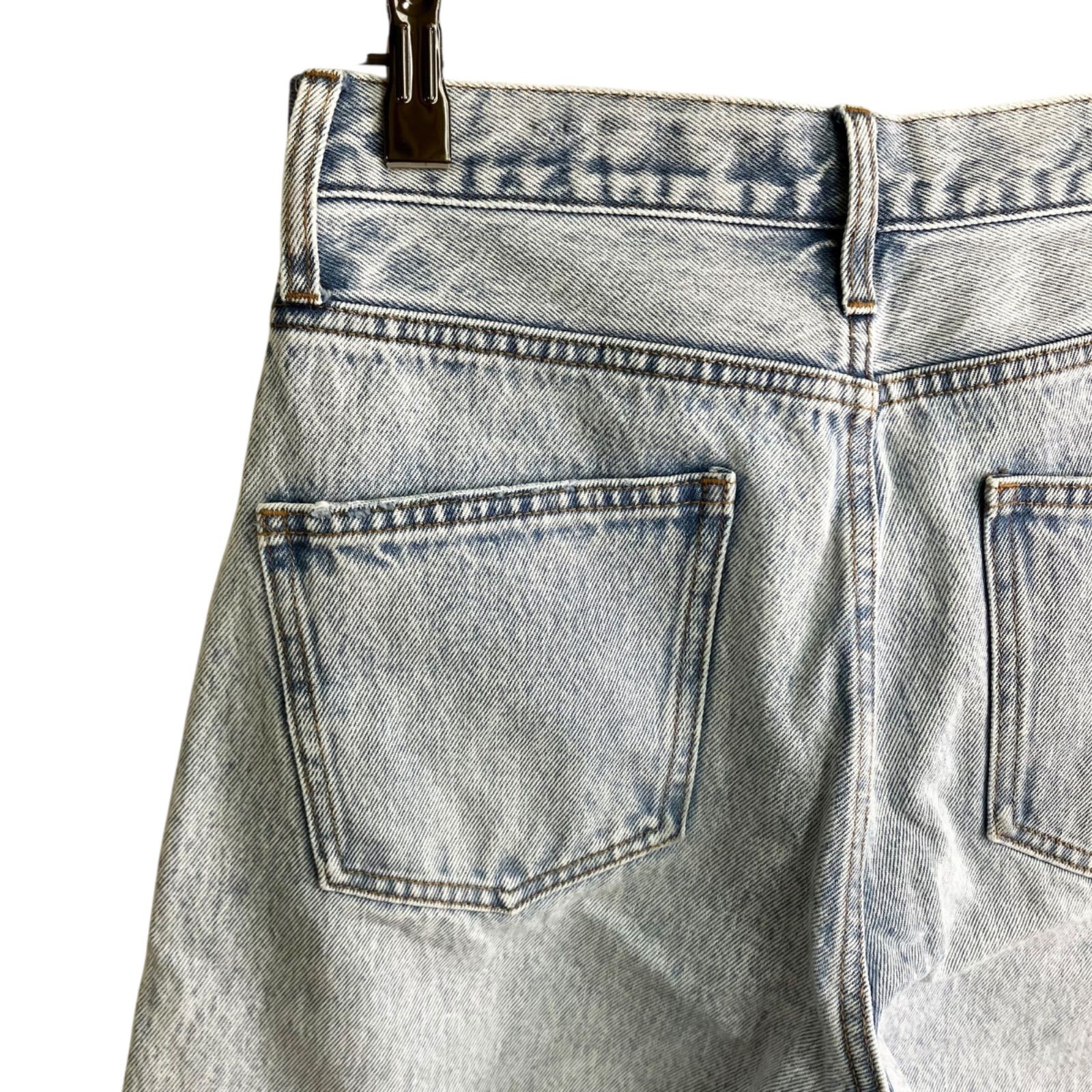 Arpege story カーブデニムパンツ 1 ライトブルー 水色 アルページュストーリー コットン 13276550 DECORATOM_COM_BR