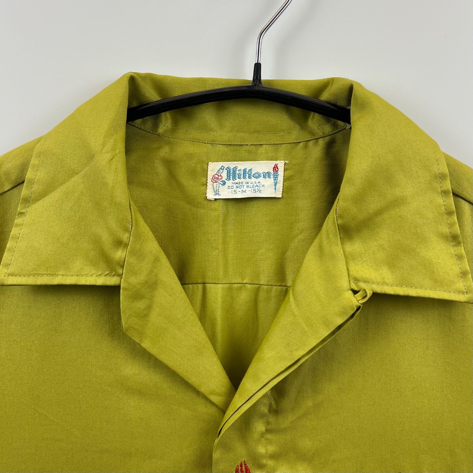 Hilton ボーリングシャツ　34 古着　ヴィンテージ　80S　70S Hilton ボーリングシャツ 34 古着 ヴィンテージ 80S 70S - メルカリ