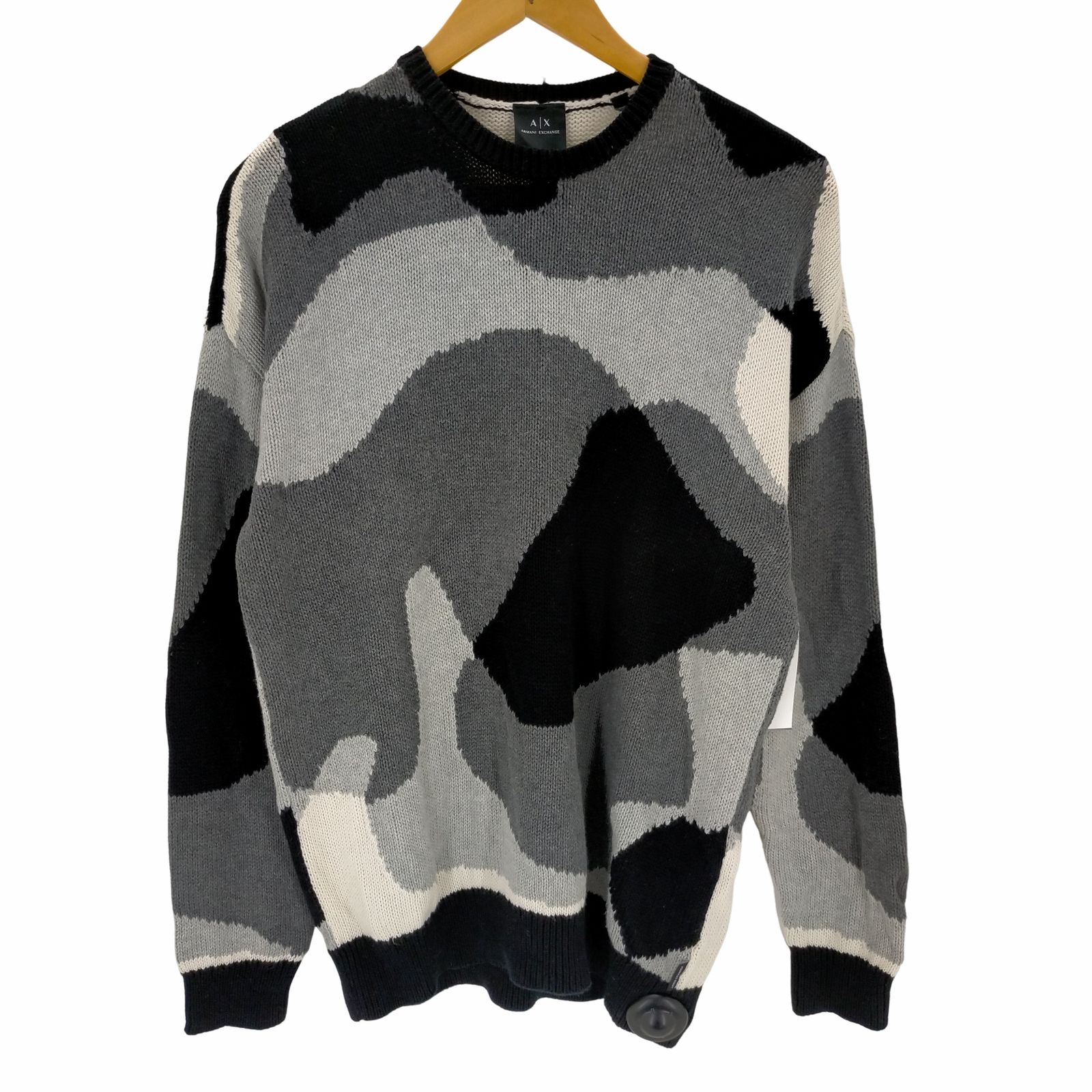 Armani Exchange カモフラージュセーター L Armani Exchange カモフラージュセーター L アルマーニエクスチェンジ