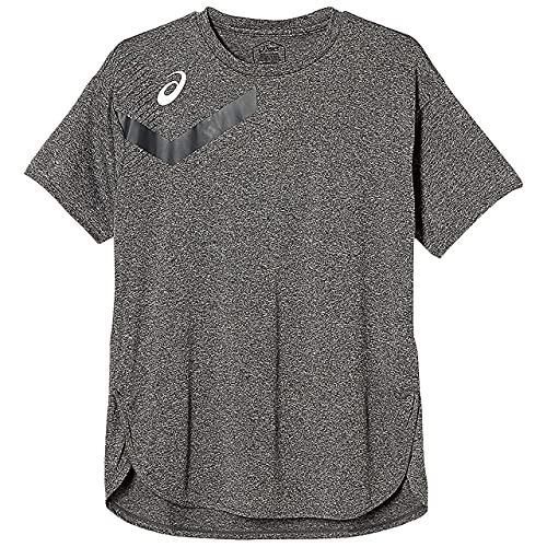 アシックス(ASICS) サッカー 半袖シャツ 2101A129 メンズ 001(パフォーマンスブラックヘザー) Sサイズ