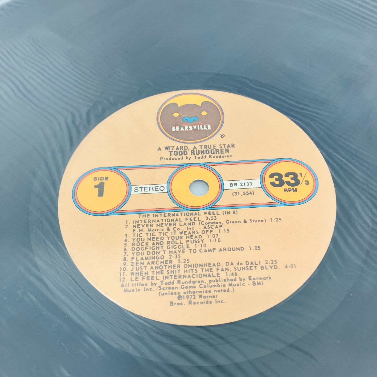 A【LP レコード】ToddRundgren トッドラングレン A Wizard, A