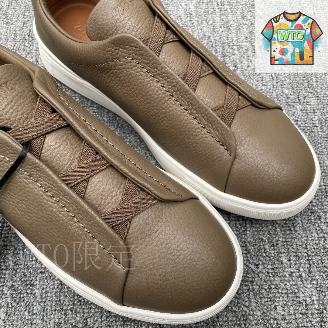 値下げ！（新品未使用）Z ZEGNA ダークブルースニーカー 箱付き定価10万円 Sell Z Zegna Sprinter Sneakers - Dark Blue | HuntStreet.com