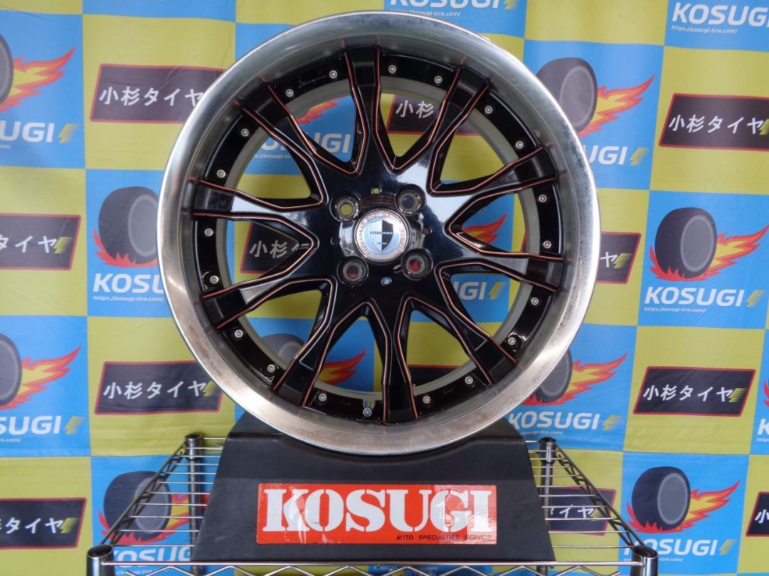 ワーク シュバート SC2 BRL ホイール 17インチ 4本セット WORK SCHWERT 7J-17 4H100 神奈川県