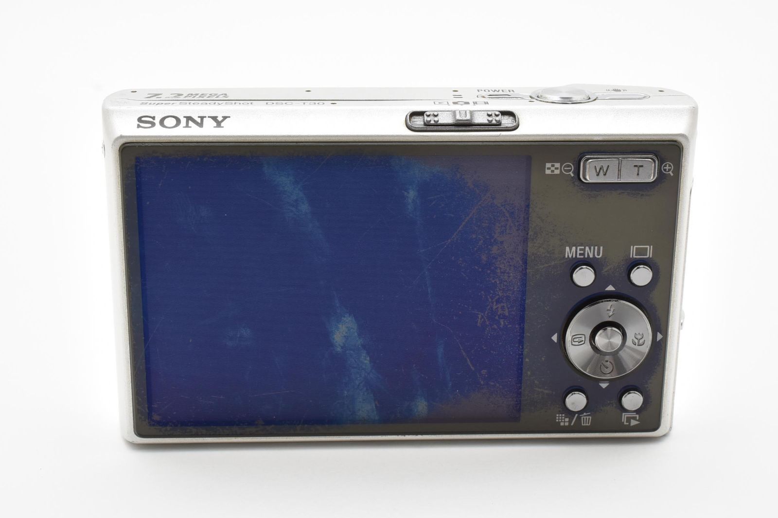 【中古品】SONY CyberShot DSC-T30 シルバー バッテリー付 中古品】SONY CyberShot DSC-T30 シルバー バッテリー付 中古】ソニー