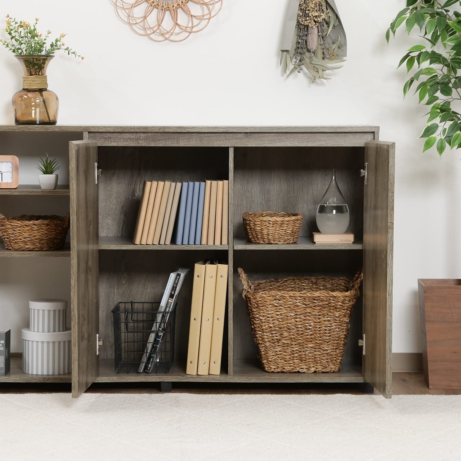 組立簡単 サイドボード