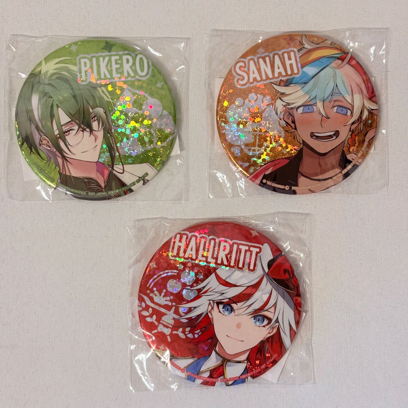 フラガリアメモリーズ サンリオ 缶バッジ GOODS/EVENT | フラガリア