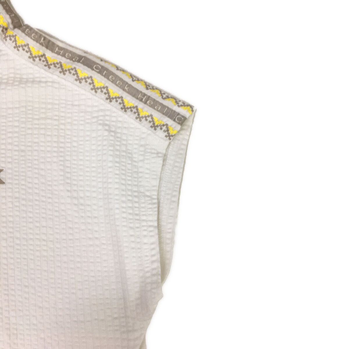 Heal Creek - coco 中古 ヒールクリーク HEAL CREEK レディース セットアップ 40(M) 白 ホワイト モックネックシャツ×スカート 中古 レディース ヒールクリーク HEAL CREEK セットアップ 40(M