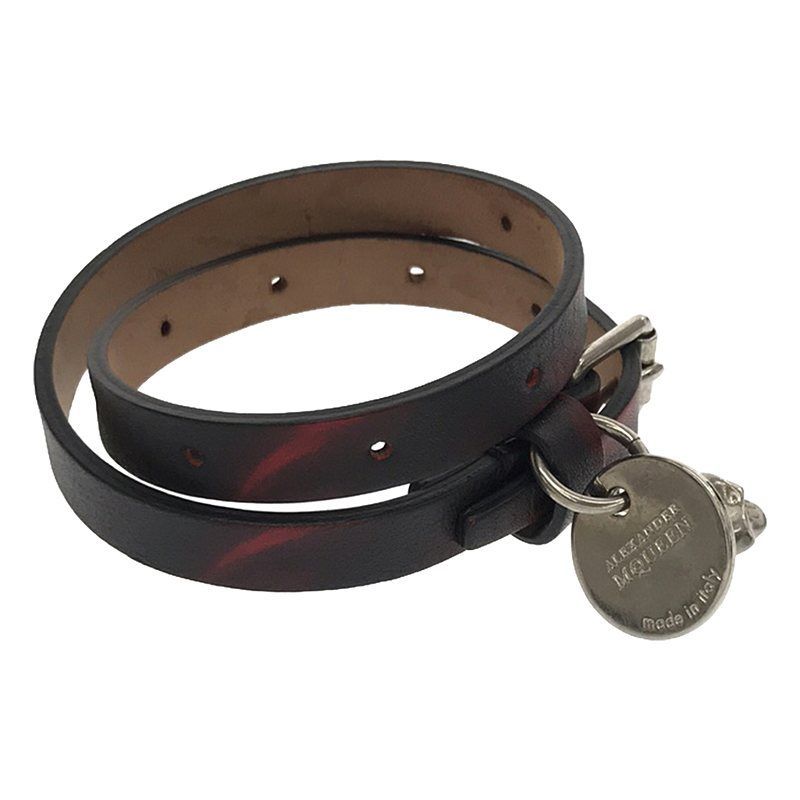 【新品】Alexander McQueen スカルチャーム ブレスレット スカル チェーン ブレスレット | シルバー | Alexander McQueen JP