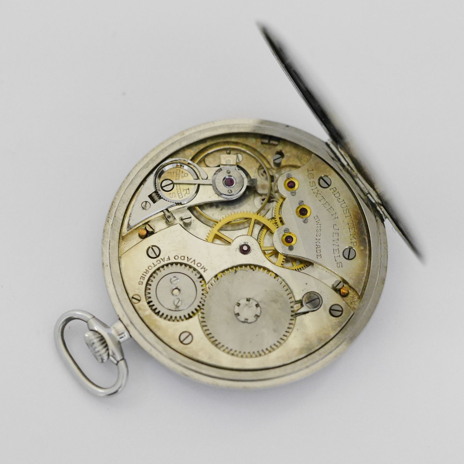 no8 美術品級 | MOVADO モバード クロノメーター PT950 プラチナ 16J 
