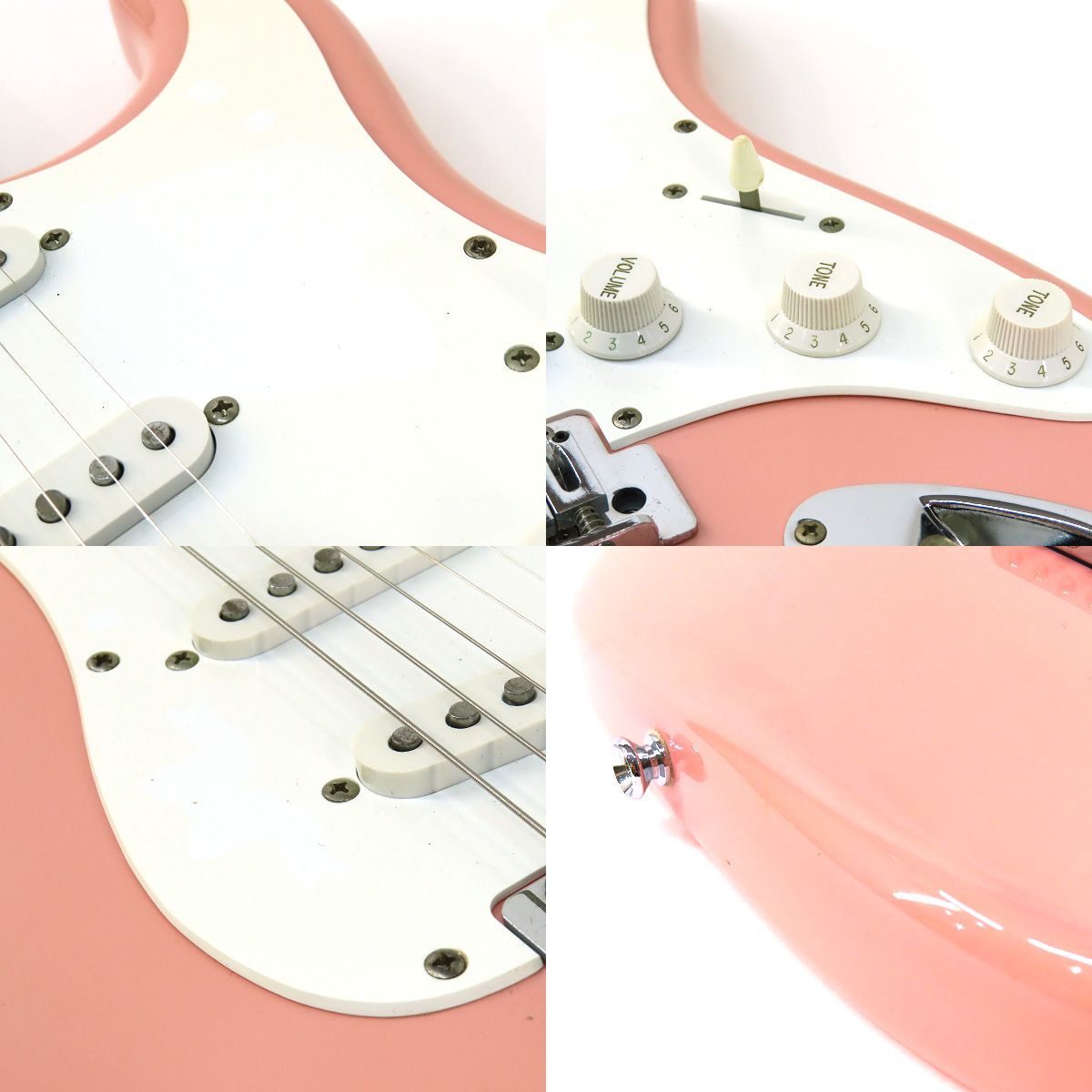 Squier by Fender スクワイア スクワイヤー Bullet Stratocaster ピンク ストラトキャスター エレキギター ※中古  - メルカリ