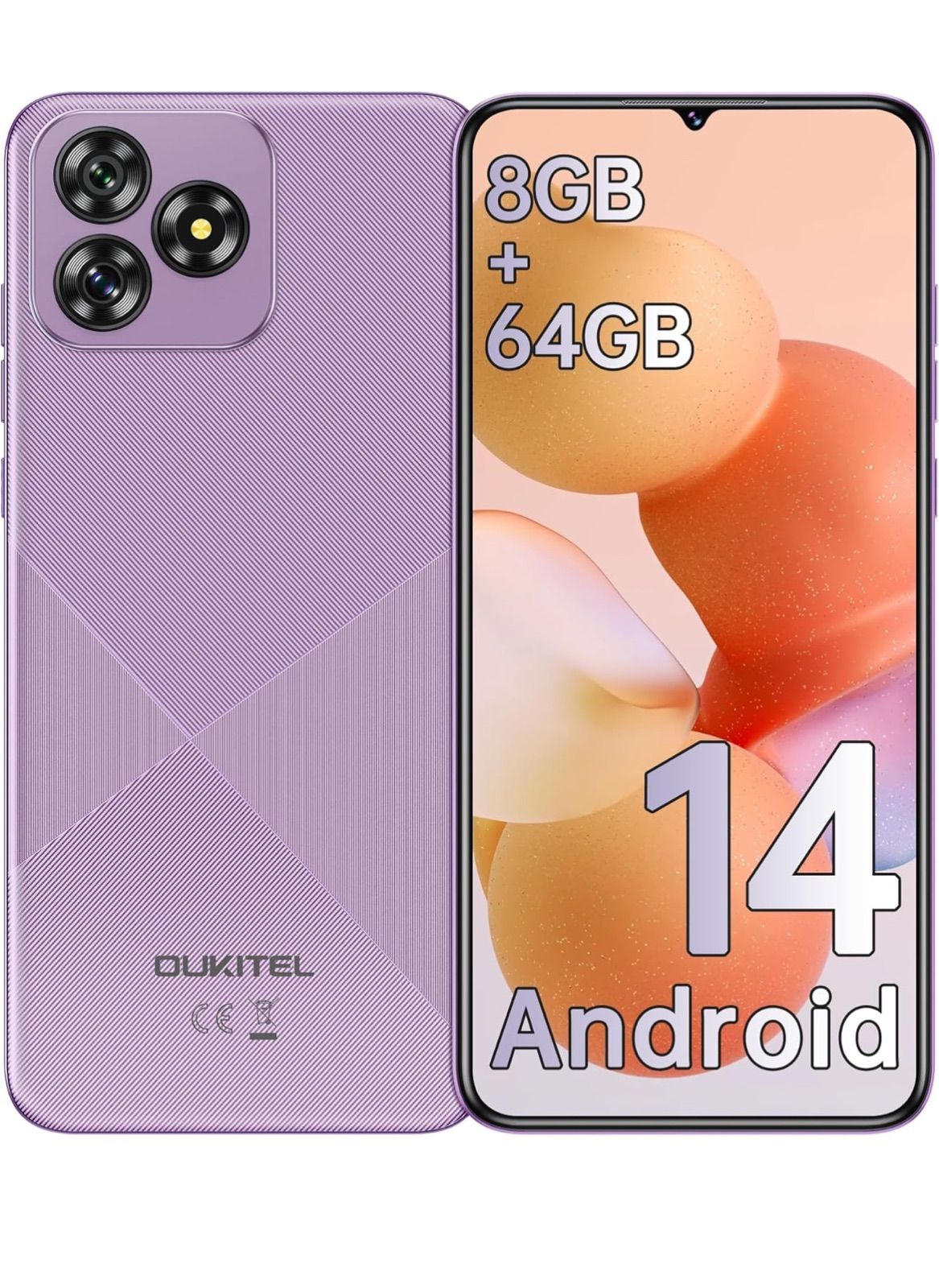 2024 NEW スマホ] OUKITEL C53 SIMフリースマートフォン 本体