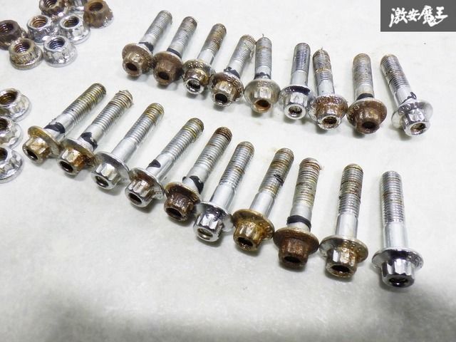 ☆即発送☆ BBS 純正 RS ピアスボルト 19本 首下長 32mm M7 10.9
