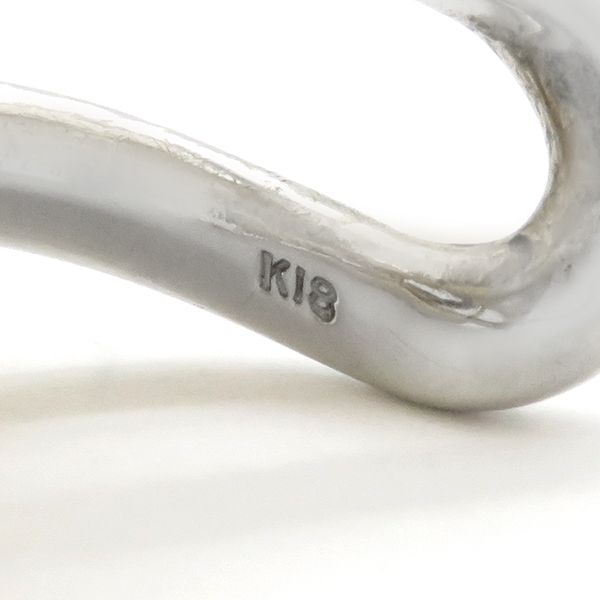 ミキモト MIKIMOTO リング 指輪 チェーンリング K18YG K18PG