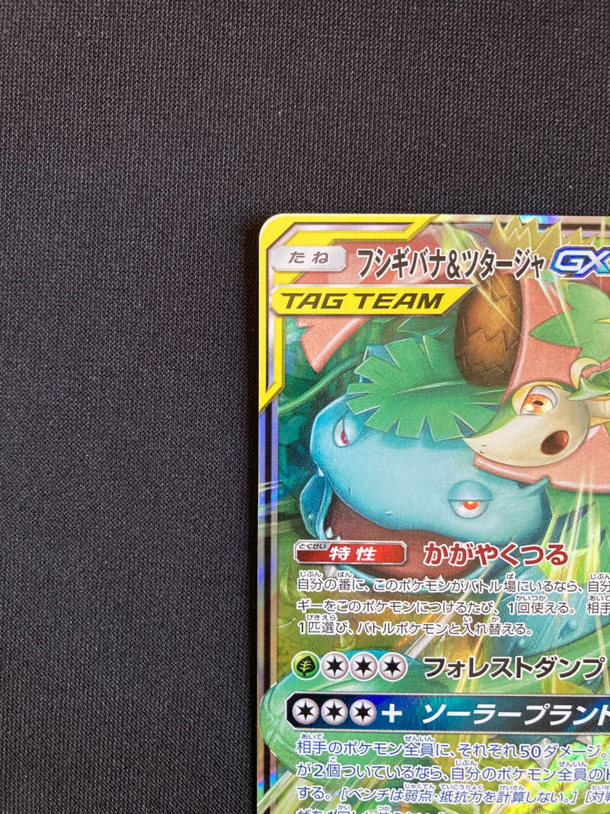 ポケモンカード フシギバナ&ツタージャGX RR sm11a 001/064 Venusaur