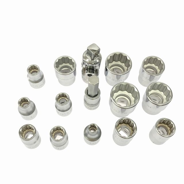 12角ソケット13個 8～27mm