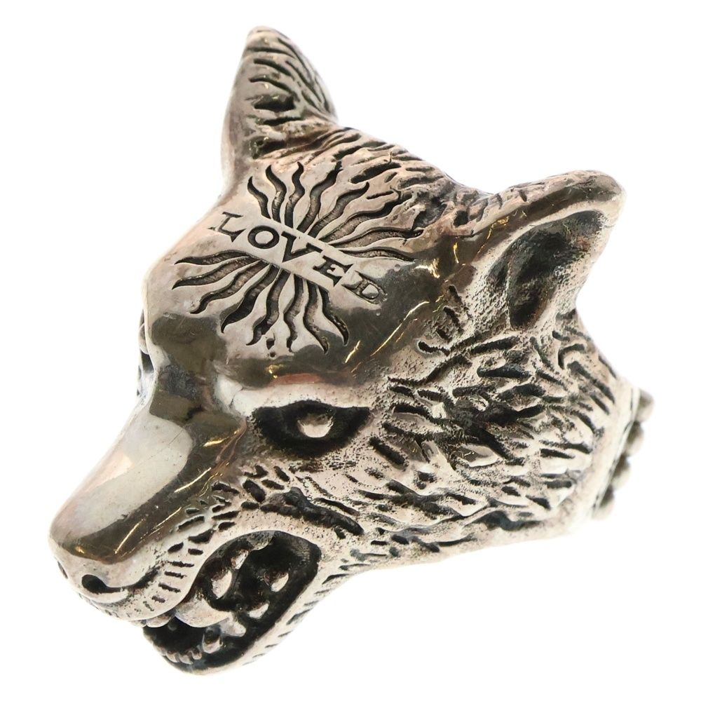 し*ん様 GUCCI アンガーフォレスト　ウルフモチーフ レア】GUCCI アンガーフォレスト ウルフ ネックレス ウルフ